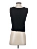 St. John Black Sleeveless Top Size P (petite) - photo 2