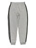 Adidas Solid Stripes Gray Track Pants Size 10 - 12 - photo 2