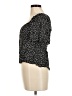 Urban Romantics 100% Rayon Black Short Sleeve Top Size M - photo 5