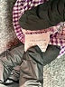 Pastel 100% Cotton Checkered-gingham Purple Long Sleeve Button-Down Shirt Size 7 - photo 4