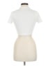 Zara Ivory Short Sleeve Turtleneck Size M - photo 2