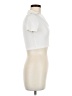Zara Ivory Short Sleeve Turtleneck Size M - photo 4