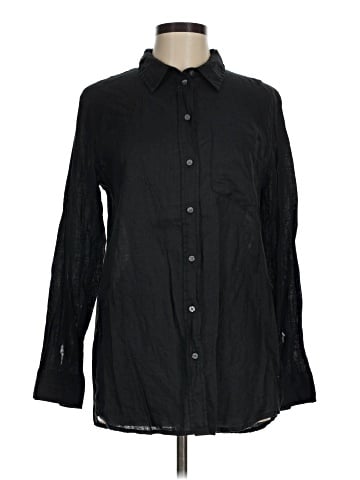 Gap Long Sleeve Button-Down Shirt (view 1)