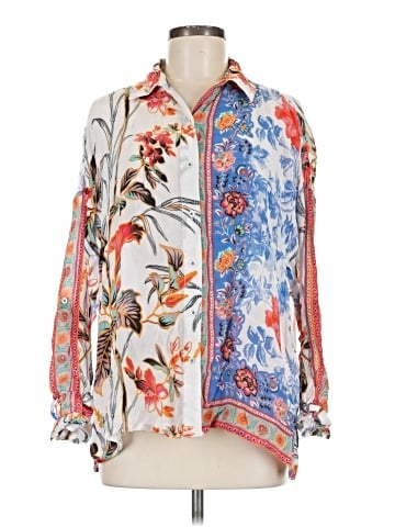 Tolani 3/4 Sleeve Blouse (view 1)