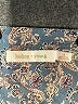 Bishop + Young 100% Cotton Paisley Blue Long Sleeve Blouse Size M - photo 7