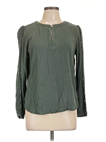 Ann Taylor LOFT Long Sleeve Blouse (view 1)