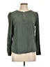 Ann Taylor LOFT Green Long Sleeve Blouse Size L - photo 1