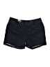 The Limited 100% Cotton Chevron-herringbone Blue Shorts Size 0 - photo 2