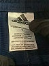 Adidas 100% Polyester Color Block Blue Track Pants Size 7 - photo 3