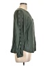 Ann Taylor LOFT Green Long Sleeve Blouse Size L - photo 4