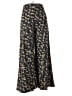 Unbranded Floral Gold Black Casual Pants Size S - photo 2