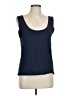 J.Crew 100% Cotton Blue Sleeveless Top Size L - photo 1