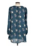 Mimi Chica Floral Teal Casual Dress Size M - photo 2