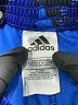 Adidas 100% Polyester Tropical Blue Athletic Shorts Size 7 - photo 3