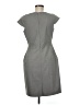 Calvin Klein 100% Polyester Solid Gray Casual Dress Size 6 - photo 2