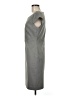 Calvin Klein 100% Polyester Solid Gray Casual Dress Size 6 - photo 5