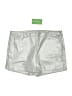 Lilly Pulitzer 100% Cotton Metallic Silver Shorts Size 8 - photo 1