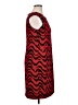 Karin Stevens Chevron-herringbone Red Cocktail Dress Size 16 - photo 4