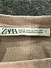 Zara Tan Short Sleeve Top Size S - photo 7