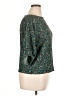 Ann Taylor LOFT Teal 3/4 Sleeve Blouse Size XL - photo 4