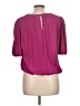 Evereve 100% Polyester Pink Short Sleeve Blouse Size L - photo 2