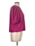 Evereve 100% Polyester Pink Short Sleeve Blouse Size L - photo 4