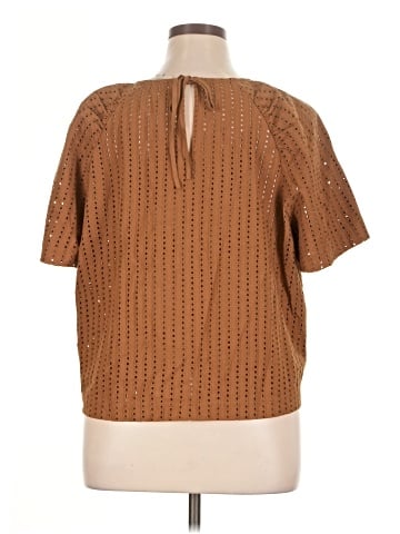 Ann Taylor LOFT Short Sleeve Blouse (view 2)
