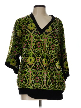 Assorted Brands 3/4 Sleeve Blouse