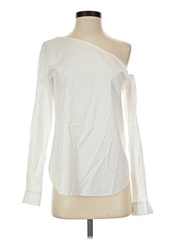 Theory Long Sleeve Blouse (view 1)