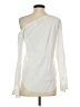 Theory White Long Sleeve Blouse Size 00 - photo 2