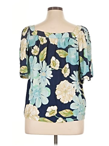 Ann Taylor LOFT Short Sleeve Blouse (view 2)