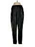 Avec Les Filles 100% Polyurethane Metallic Black Casual Pants Size S - photo 1