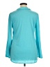 Faded Glory 100% Rayon Teal Long Sleeve Blouse Size XL - photo 2