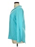 Faded Glory 100% Rayon Teal Long Sleeve Blouse Size XL - photo 5