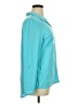 Faded Glory 100% Rayon Teal Long Sleeve Blouse Size XL - photo 4