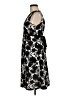 George 100% Polyester Graphic Black Cocktail Dress Size 8 - photo 5