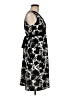 George 100% Polyester Graphic Black Cocktail Dress Size 8 - photo 4