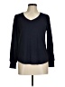 Chico's Blue Long Sleeve T-Shirt Size Med (1) - photo 1