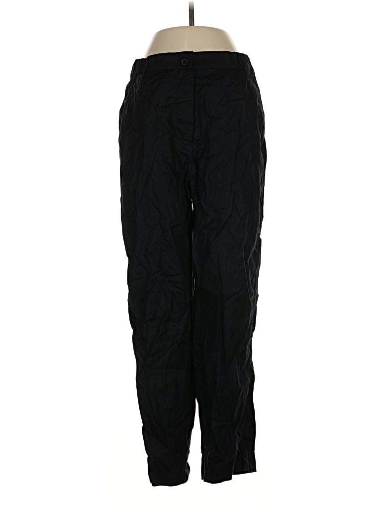 Pre-owned Banana Republic Factory Store Linen Pants In Black