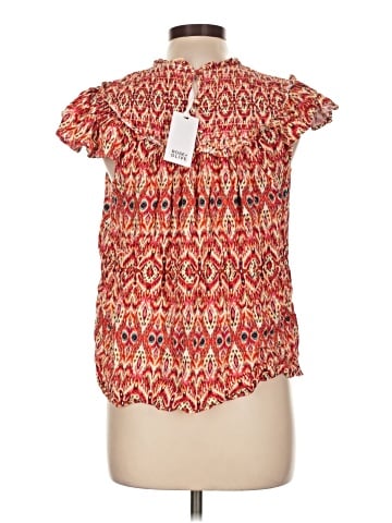 Rose + Olive Short Sleeve Blouse (view 2)