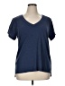 Zella Blue Short Sleeve T-Shirt Size XL - photo 1