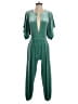 Norma Kamali 100% Polyester Solid Green Jumpsuit Size XS - photo 1