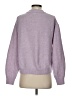 H&M Solid Purple Turtleneck Sweater Size XS - photo 2
