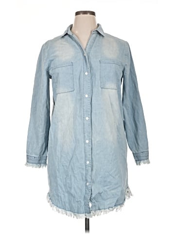 Zilcremo 3/4 Sleeve Button-Down Shirt (view 1)