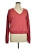 Assorted Brands 100% Polyester Red Pullover Sweater Size XL - photo 1