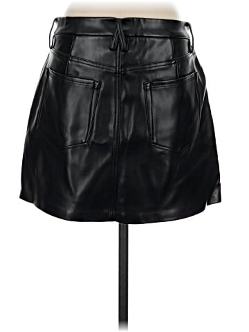 Good American Faux Leather Skirt (view 2)