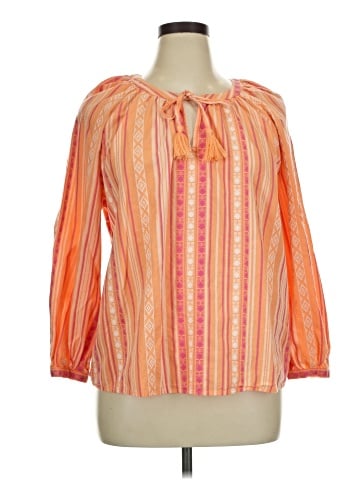 Style&Co 3/4 Sleeve Blouse (view 1)