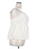 Torrid 100% Cotton White Sleeveless Blouse Size 2X Plus (2) - photo 4