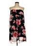 Chocolate 100% Polyester Floral Black Cocktail Dress Size L - photo 1