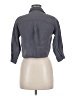 Zara Gray 3/4 Sleeve Button-Down Shirt Size 8 - 9 - photo 2